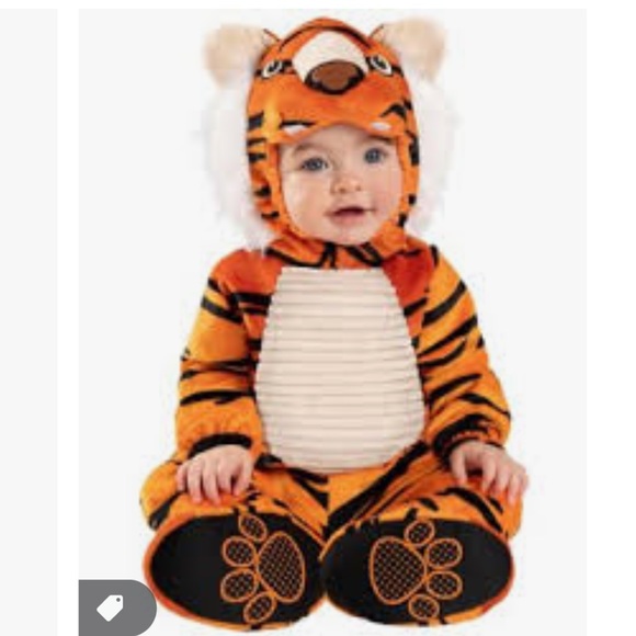 NWT Spirit Baby Tiger Big Cat Halloween Unisex Costume - Picture 2 of 6